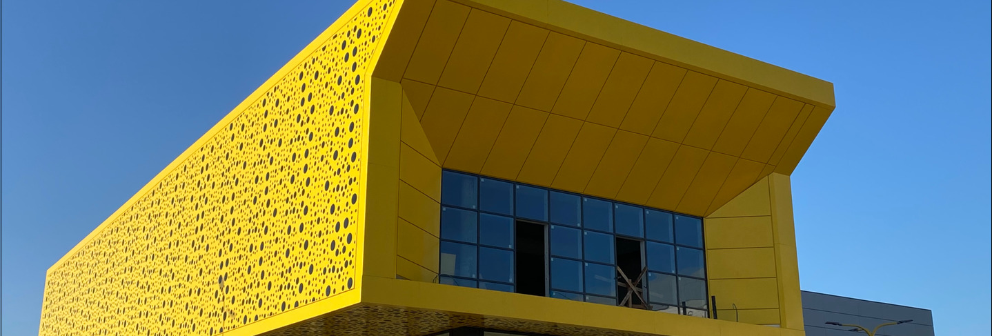 פרויקט אלומיניום תצוגה